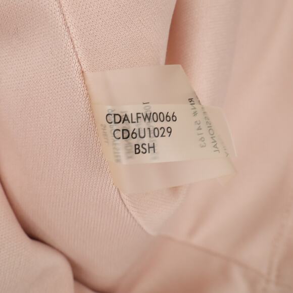 Calvin Klein Dress Womens 4 Pale Pink Faux Suede Microfiber Sleeveless Career - Picture 14 of 14